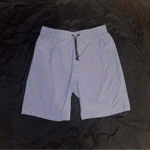 Men's Athletic Shorts in Blue/Gray